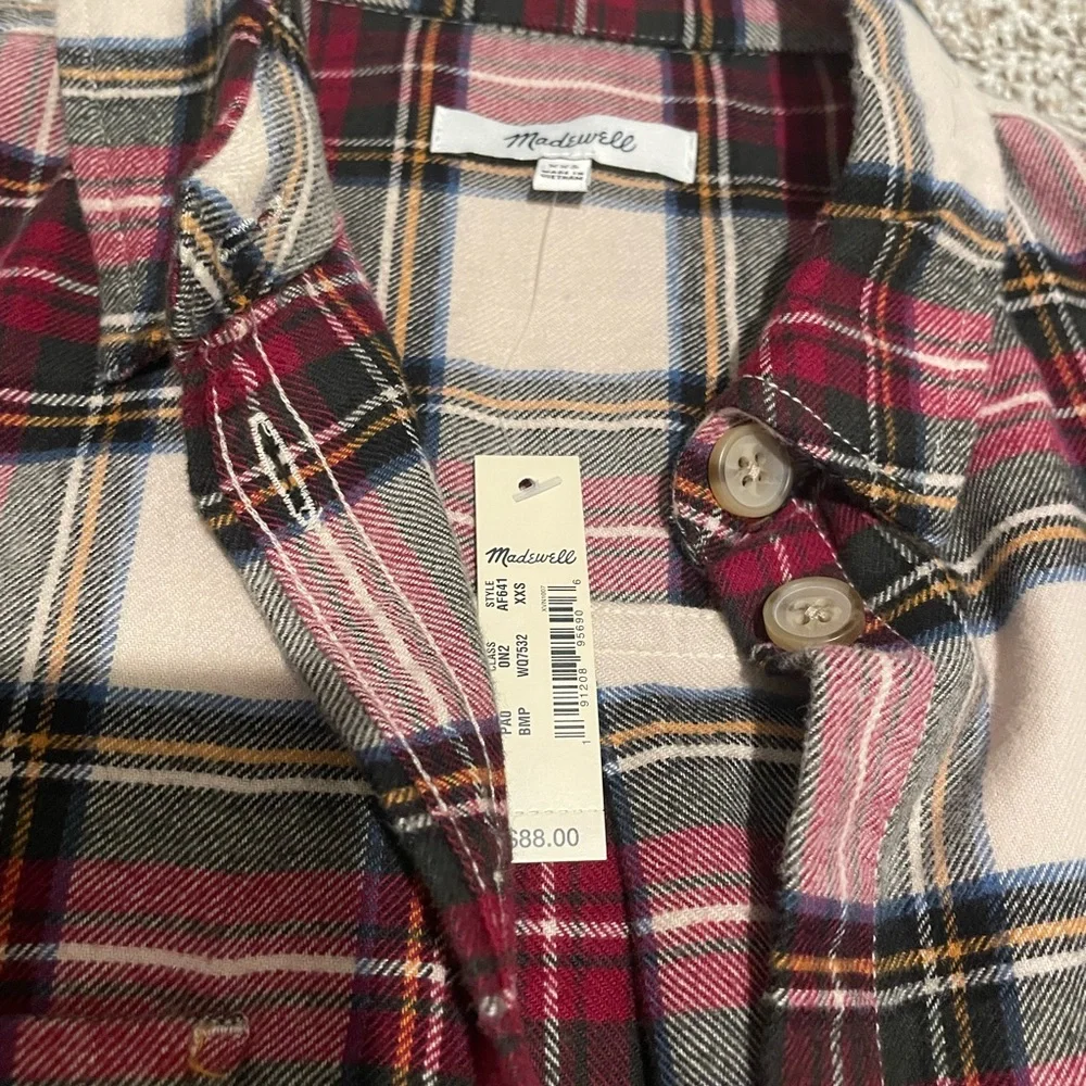 Madewell Flannel - Picture 4 of 9